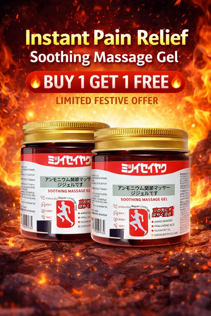 JAPANESE INSTANT PAIN RELIEF SOOTHING MASSAGE GEL (BUY 1 GET 1 FREE)